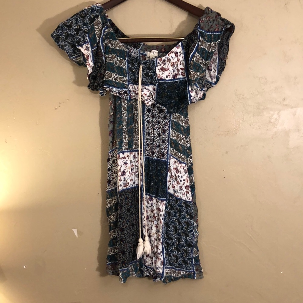 Off the shoulder dress
